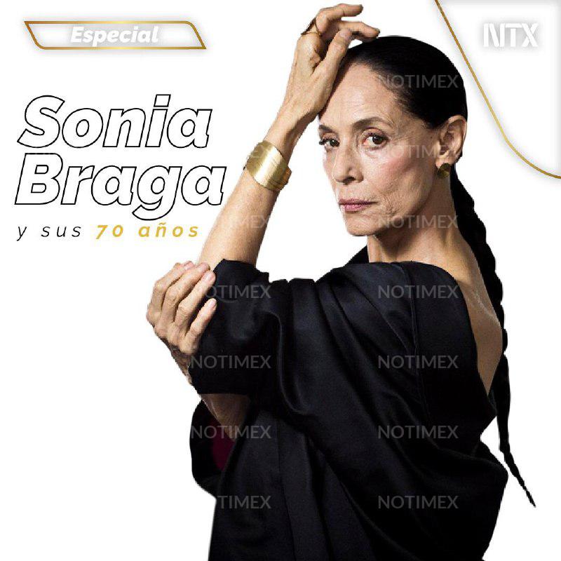 Sônia Braga, un símbolo de sensualidad en la industria fílmica